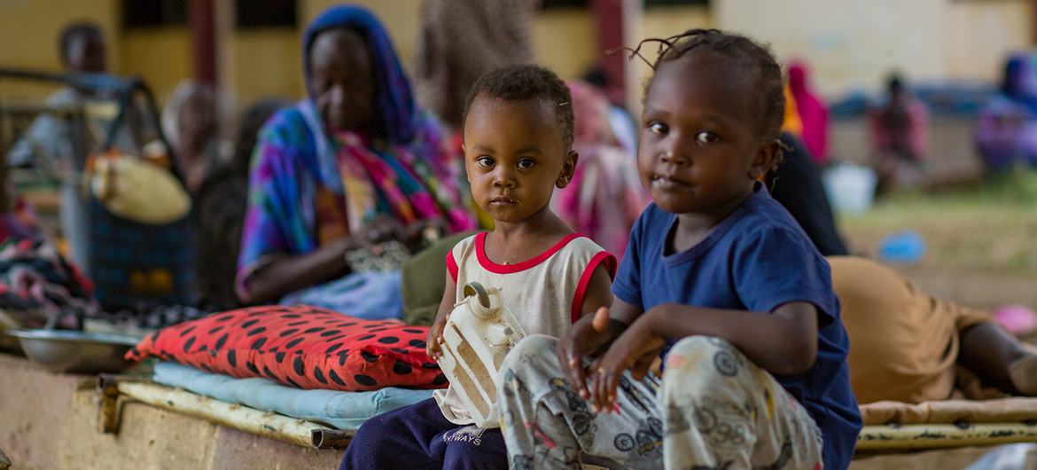 السودان؛ 700 طفل نازح كل ساعة