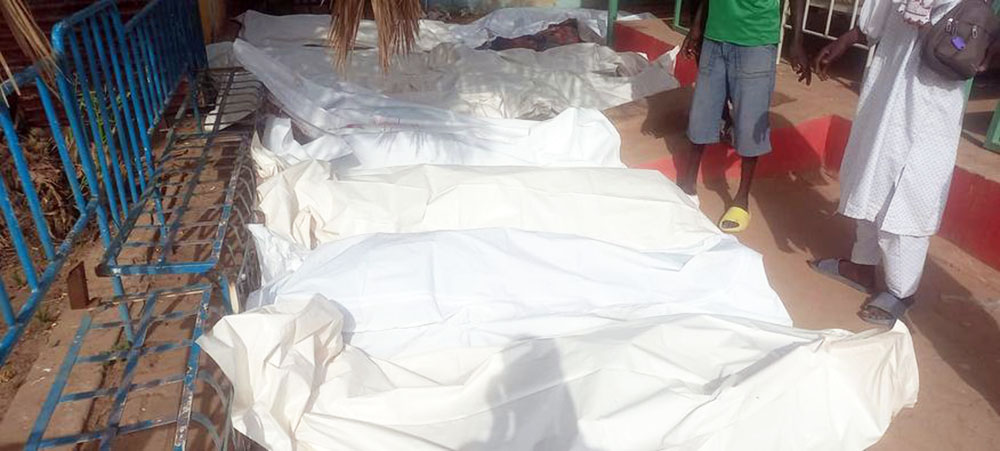 Dozens killed in aerial bombardment south of Khartoum