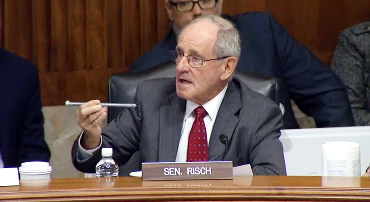Senator Jim Risch: There must be a formal decision on atrocities in the Sudan