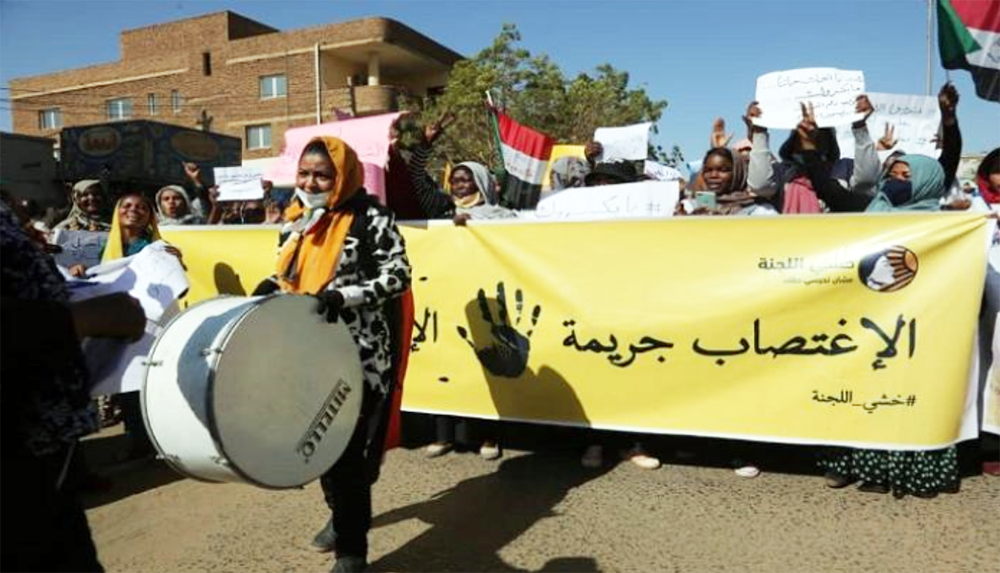 Growing rise in violations of womens rights in the Sudan