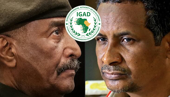 Hemeti Agrees, Sovereign Council Rejects Attendance at IGAD Summit in Uganda