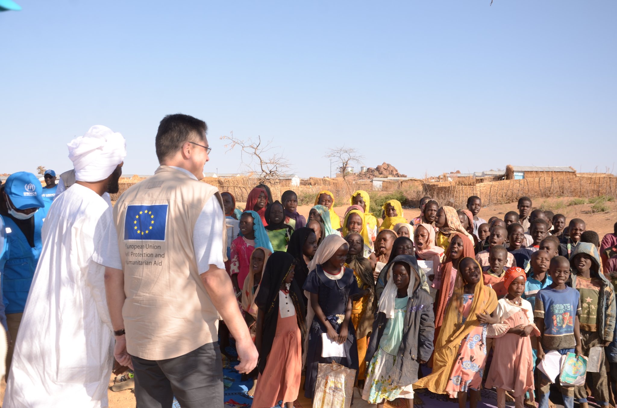 دعم مالي اوربي جديد للمساعدات الانسانية لتشاد والسودان 