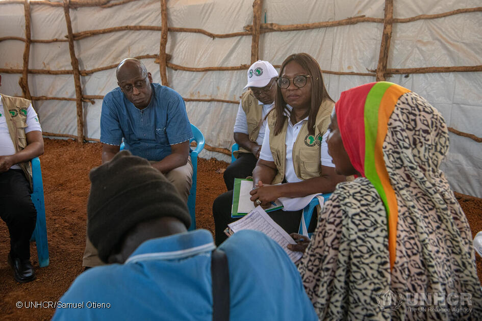 The UNHCR and the African Development Bank Collaborate to Assist Refugees