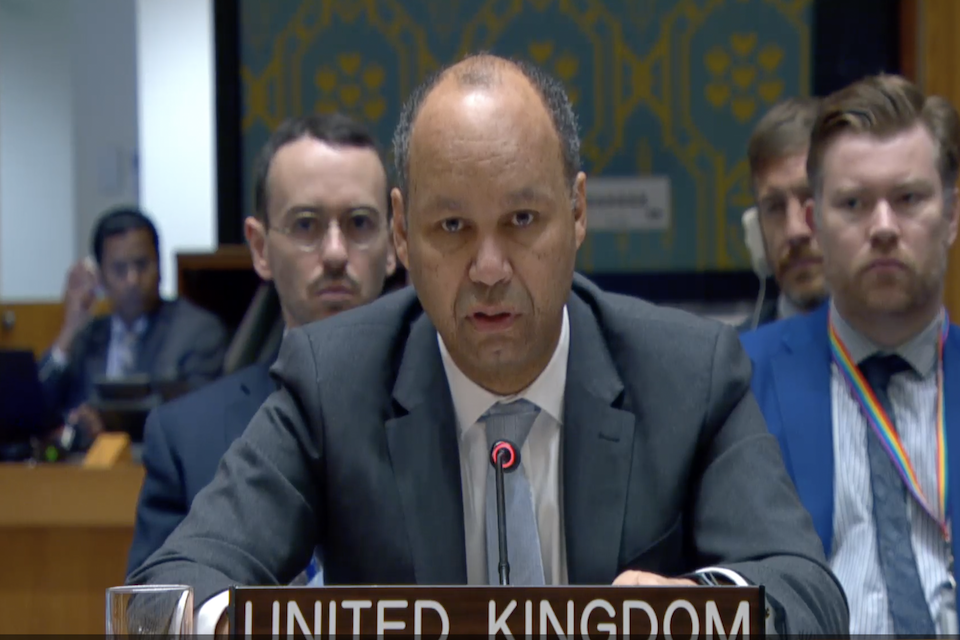 United Kingdom Calls for a Civilian Transitional Government Respecting Human Rights