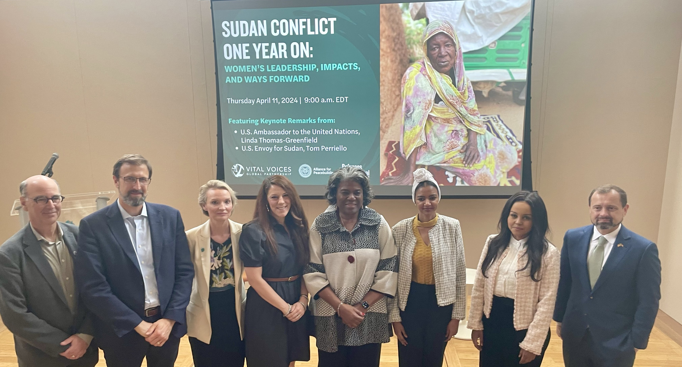 مندوبة امريكا لدى الامم المتحدة تشيد بدور النساء السودانيات