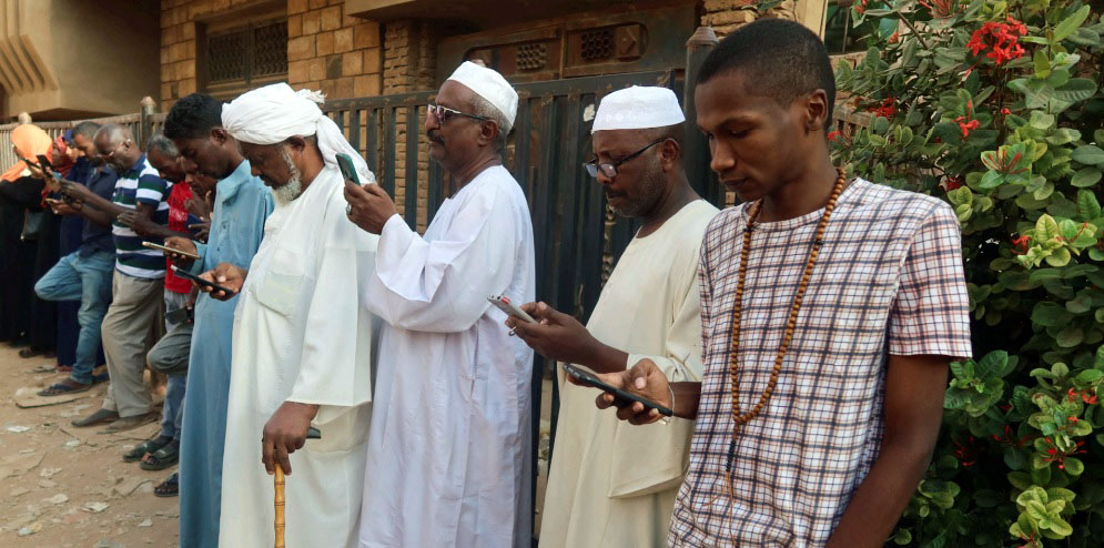 الانترنت شريان الحياة السودان