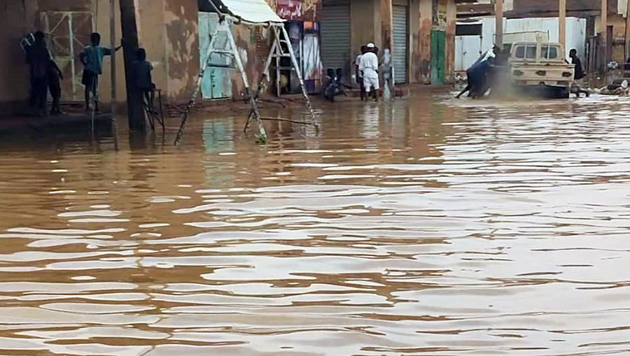 9 killed in floods in northern Sudan