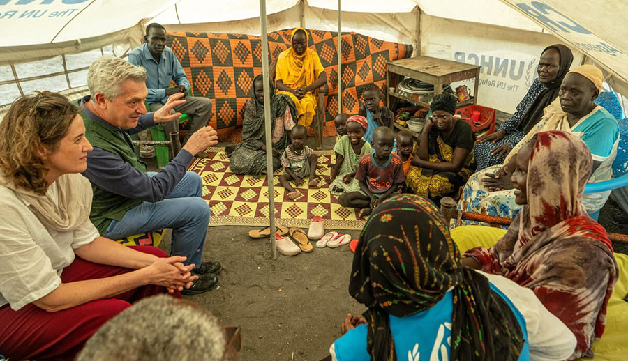 لاجئو جنوب السودان.. أوضاع مأساوية في مخيمات النيل الأبيض