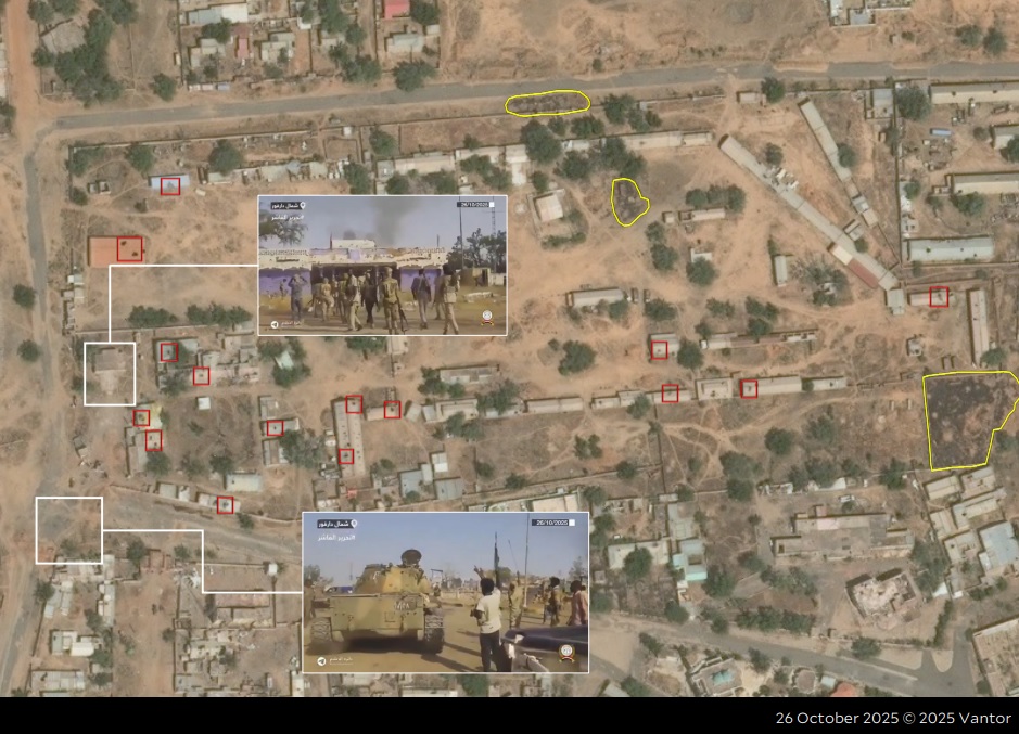 Evidence from Space: Yale Documents RSF Atrocities in El Fasher