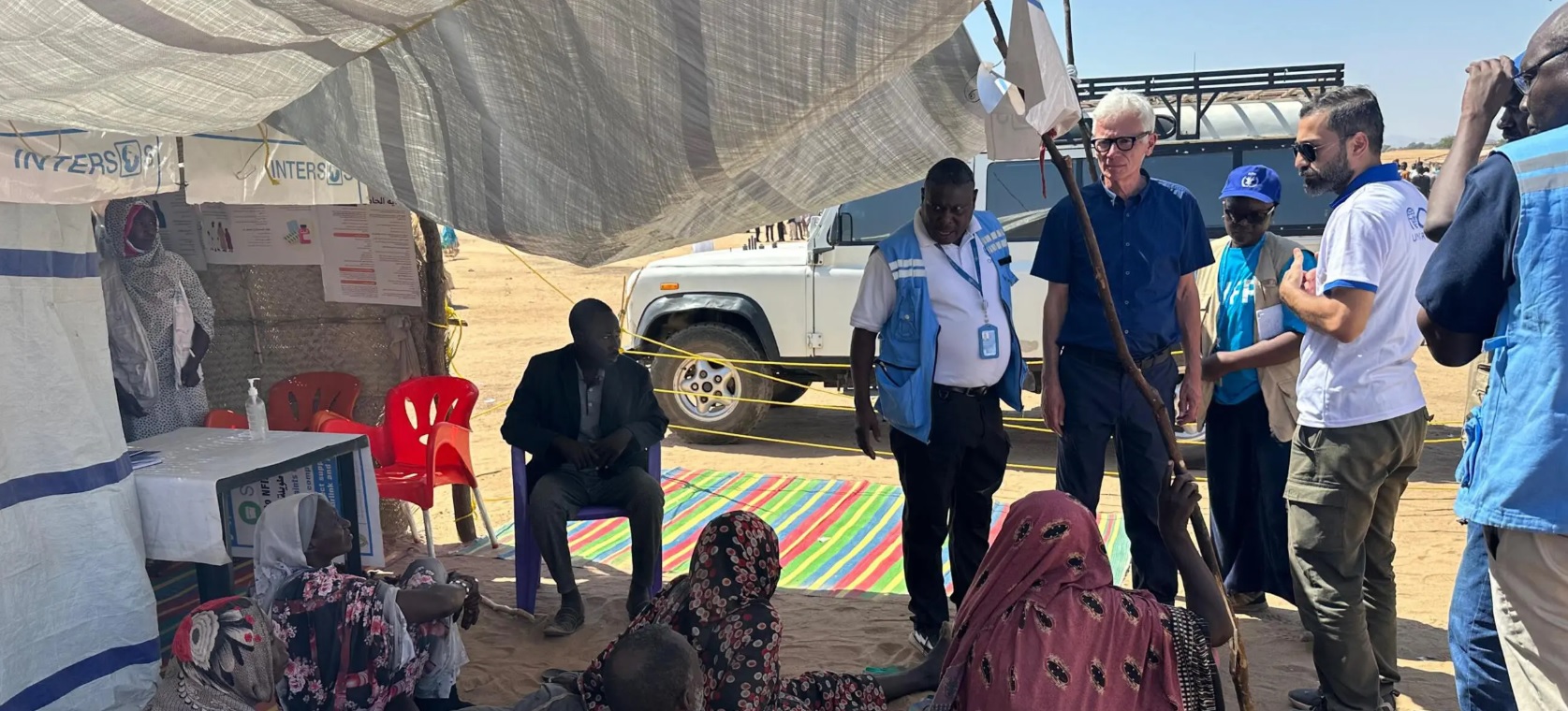 United Nations: El Fasher Displaced Face Severe Shortages of Food and Shelter