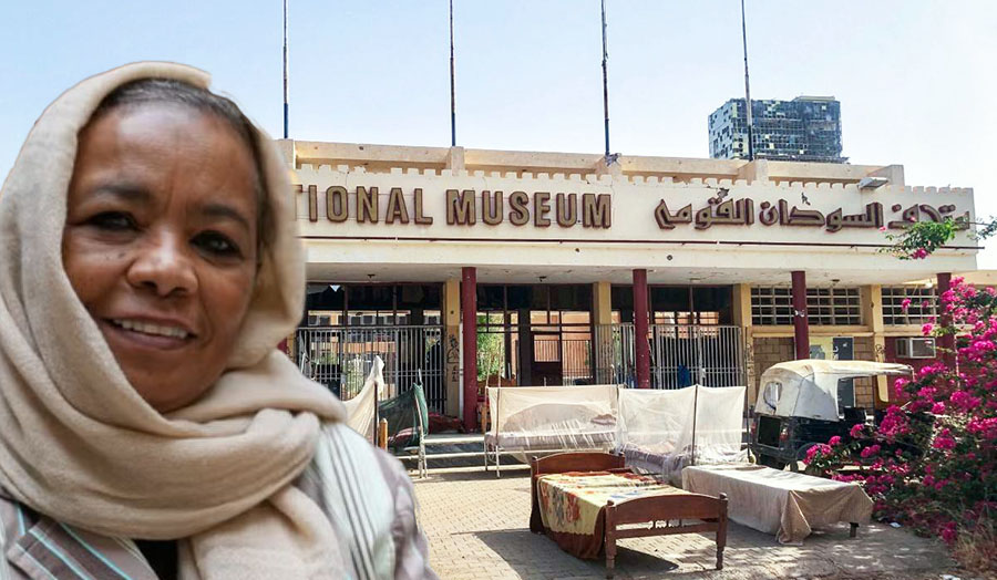 عالمة آثار تسابق الزمن لإنقاذ تراث السودان في خضم الحرب