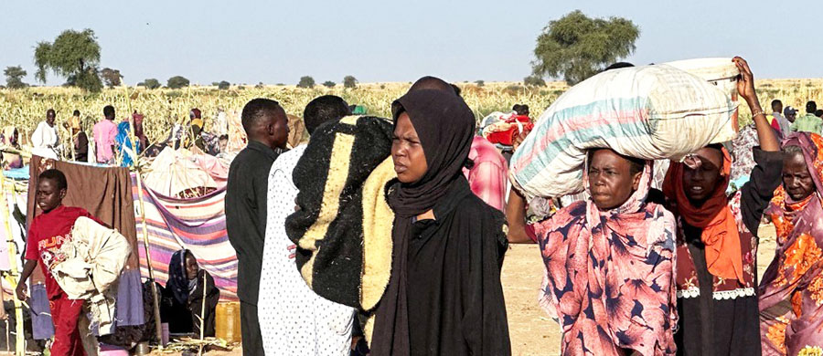 1290 نازحا جديدا من ولايتي شمال وجنوب كردفان