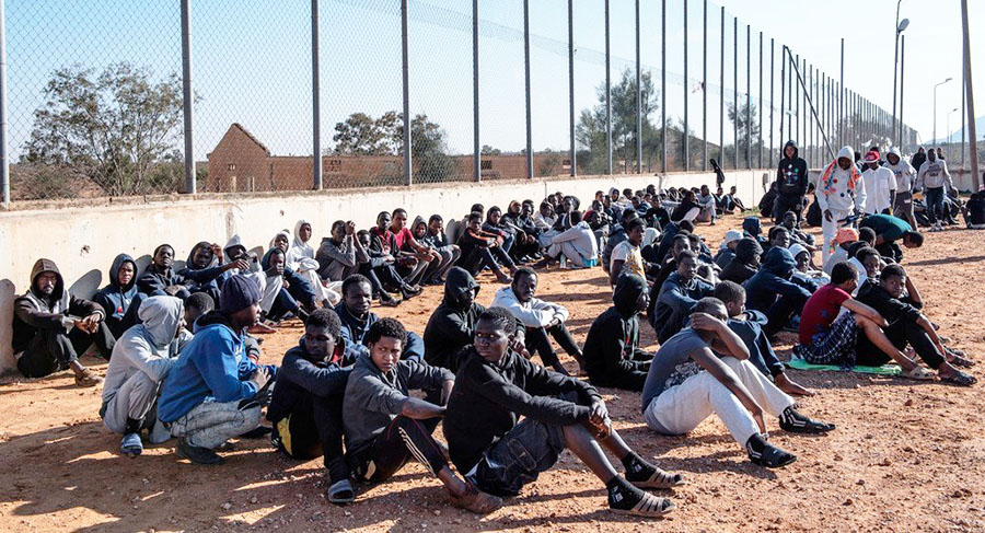 The arrival of Sudanese refugees and migrants in Europe tripled in 2025