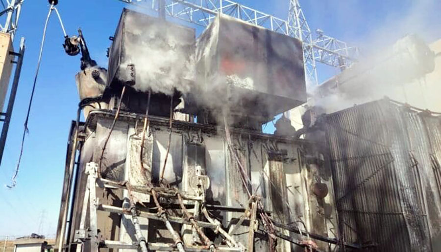 هجوم بطائرة مسيّرة تتسبب في انقطاع الكهرباء بمدينة الأبيض