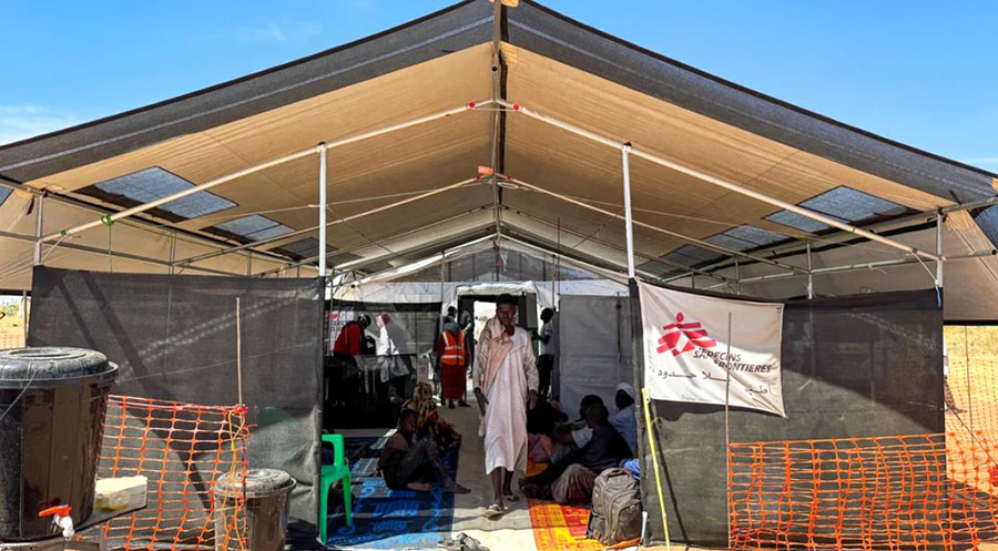 رعاية الأطفال شديدي المرض في مخيم طويلة -2-