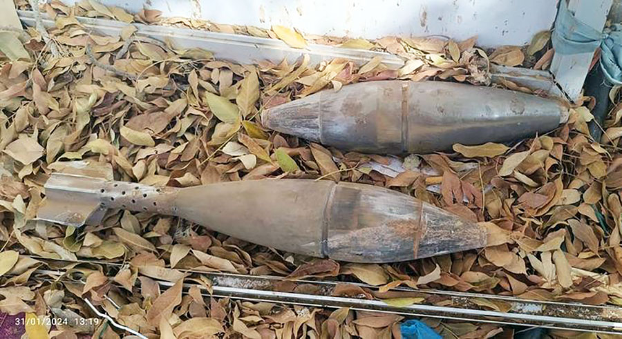 الحرب في السودان تُخلّف في الخرطوم ألغامًا غير منفجرة وأسلحة أخرى